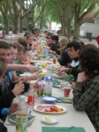 Das große Frühstück des 7. Jahrganges