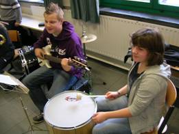 Im nächsten Schuljahr wird wieder eine Musikklasse angeboten.