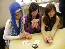 Der Spieletreff stellte sich mit neuen Spielen vor.