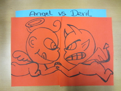 Engel vs. Teufel