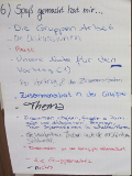 Reflexion: Spaß gemacht hat mir...