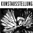 Plakat für eine Kunstausstellung
