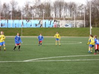 Konzentration auf den Ball